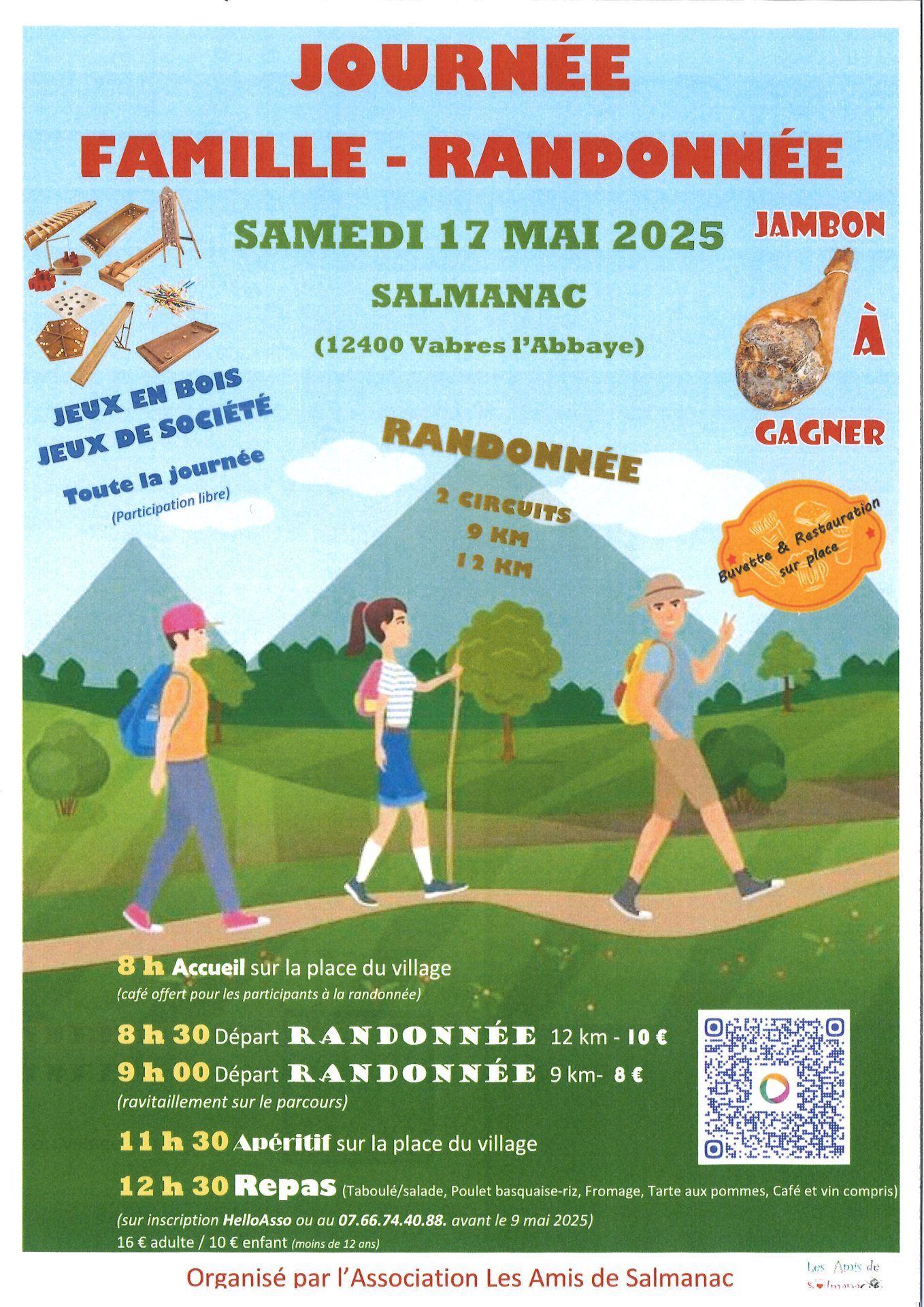 Lire la suite à propos de l’article JOURNÉE FAMILLE – RANDONNÉE