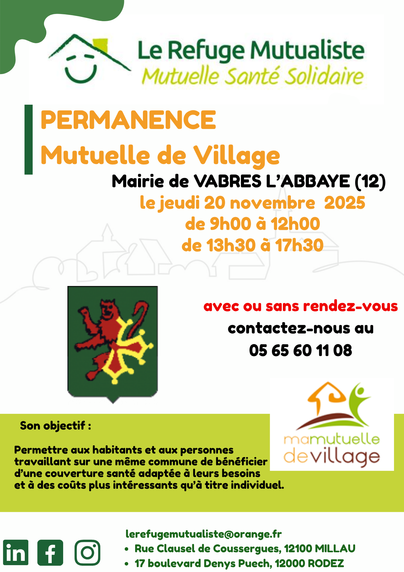Lire la suite à propos de l’article LE REFUGE MUTUALISTE – MUTUELLE DE VILLAGE